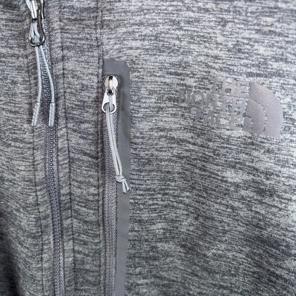 The North Face fleece Men's charcoal canyonlands Quarter-Zip shirt
